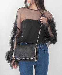 SETUP7 | 【MAISON BREEZE】Stella メタルチェーンクロスミニショルダーバッグ KNF049(ショルダーバッグ)