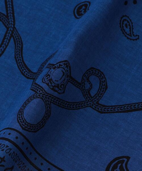 UNITED ARROWS（ユナイテッドアローズ）の「タッセル バンダナ（バンダナ/スカーフ・メンズ・オレンジ/ネイビー/モカ/グレー/パープル・FREE）」の11枚目の写真