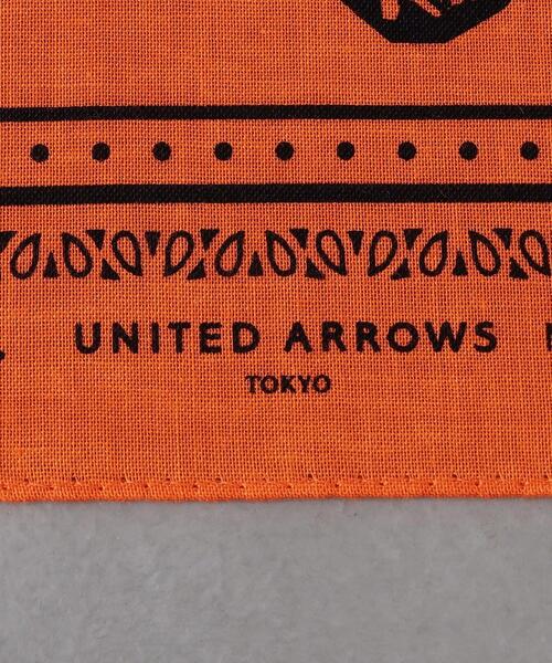 UNITED ARROWS（ユナイテッドアローズ）の「タッセル バンダナ（バンダナ/スカーフ・メンズ・オレンジ/ネイビー/モカ/グレー/パープル・FREE）」の13枚目の写真