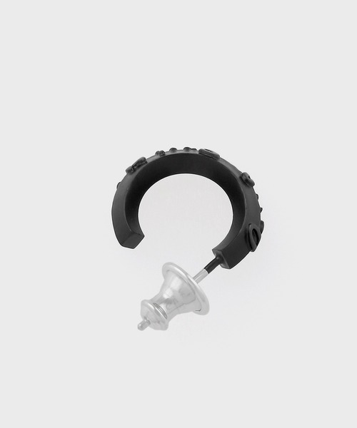 Paul Smith（ポールスミス）の「"Cropped Logo" シングルピアス【140902 270B】（ピアス（片耳用）・メンズ・ブラック・FREE）」の3枚目の写真