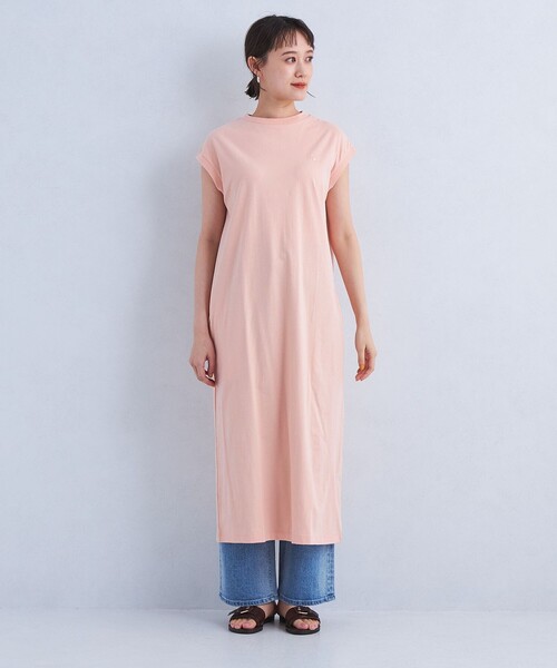 未使用品 チャンピオン ロングワンピース ピンク Chico（チコ）の