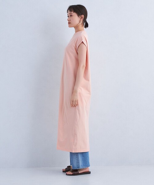 Champion（チャンピオン）の「【別注】＜Champion＞フレンチスリーブ ワンピース（ワンピース・レディース・ネイビー/ブラック/ライトピンク・FREE）」の15枚目の写真