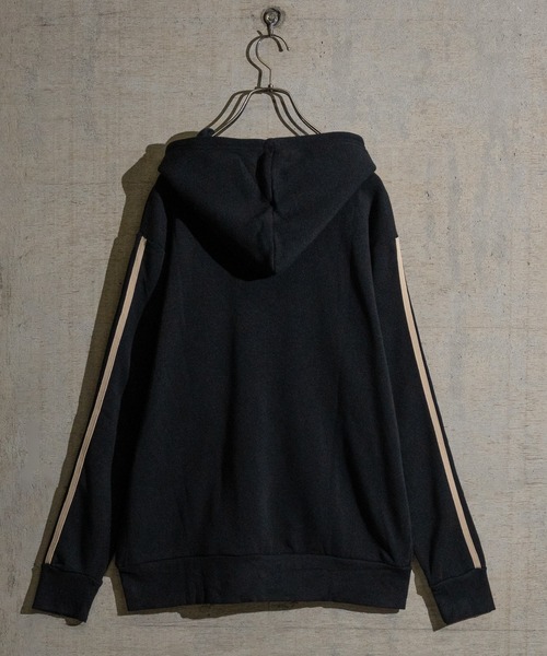 7】パイル サイドライン フルジップパーカー（パーカー）｜JOHN'S