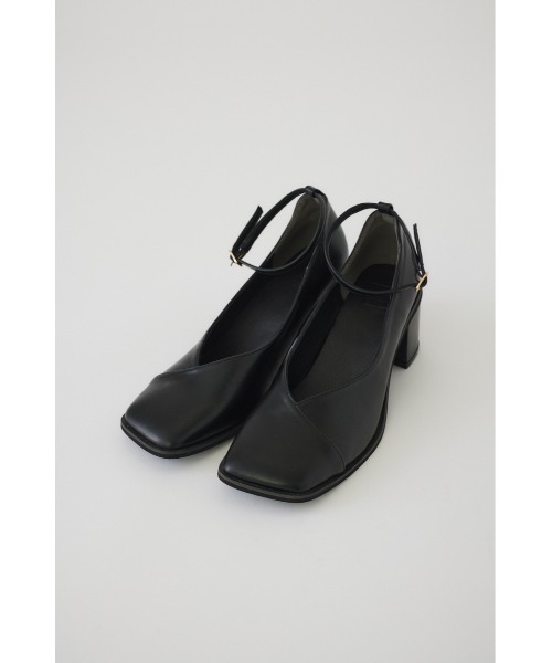 RIM.ARK（リムアーク）の「Wrapped curve heel pumps（パンプス・レディース・ライトカーキ/ブラック・36/37/38/39）」の21枚目の写真