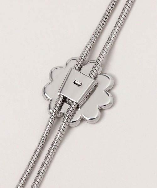 RAGEBLUE（レイジブルー）の「モチーフトップループタイ/ネックレス（ネックレス・メンズ・ホワイト/ブラック/グレー・FREE）」の6枚目の写真