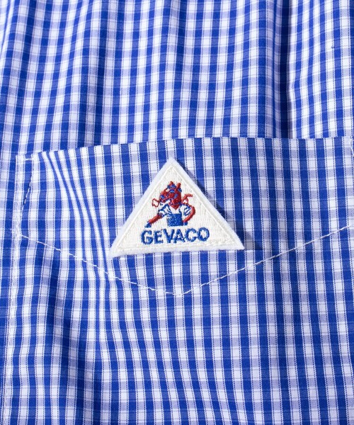 GEVACO(ゲバコ)の「【GEVACO/ゲバコ】ギンガムチェック レギュラーカラーシャツ(シャツ/ブラウス・メンズ・ブルー/ブラック・M/L)」の17枚目の写真