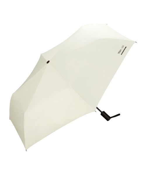 IZA（イーザ）の「IZA【自動開閉】 完全遮光100% 日傘 折りたたみ 晴雨兼用 Wpc. AUTOMATIC & SAFE（折りたたみ傘・レディース・ネイビー/ベージュ/ブラウン/ブラック/オフホワイト/グレー/ホワイト×ライトグレー/シルバー/ホワイト×ブラック/ベージュ系その他・FREE）」の11枚目の写真