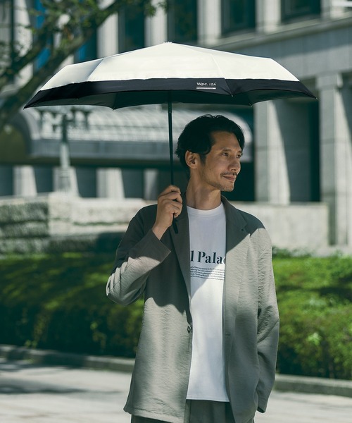 ☆完全遮光 IZA【Automatic&Safe】 日傘 折りたたみ 自動開閉 Wpc