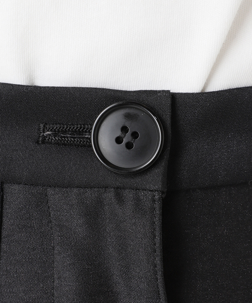 Noble（ノーブル）の「ミルキーシアーロングスカート（スカート・レディース・ブラック/ベージュ・36/38）」の15枚目の写真