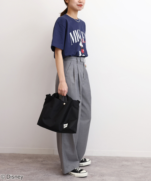 GOOD ROCK SPEED(グッドロックスピード)の「【GOOD ROCK SPEED / グッドロックスピード】<MICKEY MOUSE>TEE:Tシャツ(Tシャツ/カットソー・レディース・ホワイト/ネイビー・FREE)」の20枚目の写真