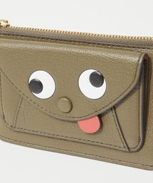売約済です！アニヤハインドマーチ　ジップカードケース　パイソン Peeping Eyes ジップ・カードケース | Anya Hindmarch JP