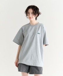 NANGA（ナンガ）の「ECO HYBRID BOX LOGO EMBROIDERY TEE / エコハイブリッド ボックスロゴ エンブロイダリー ティー（Tシャツ/カットソー）」