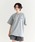 NANGAiiKj́uECO HYBRID BOX LOGO EMBROIDERY TEE / GRnCubh {bNXS GuC_[ eB[iTVc/Jbg\[jvbCgO[
