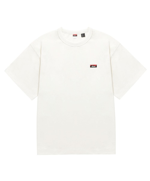 NANGA（ナンガ）の「ECO HYBRID BOX LOGO EMBROIDERY TEE / エコハイブリッド ボックスロゴ エンブロイダリー ティー（Tシャツ/カットソー・メンズ・ブラック/ホワイト/ライトグレー/イエロー/サーモンピンク・XL/L/M/S）」の8枚目の写真
