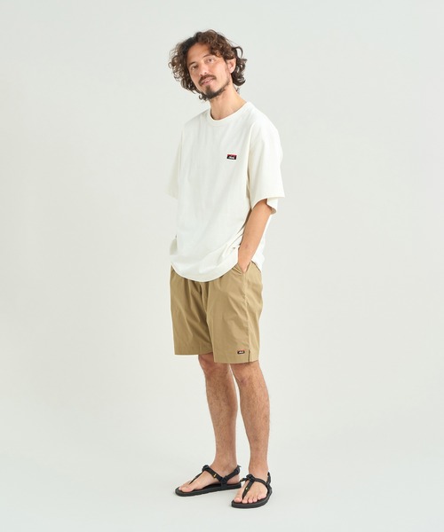NANGA（ナンガ）の「ECO HYBRID BOX LOGO EMBROIDERY TEE / エコハイブリッド ボックスロゴ エンブロイダリー ティー（Tシャツ/カットソー・メンズ・ブラック/ホワイト/ライトグレー/イエロー/サーモンピンク/ダークネイビー・XL/L/M/S）」の21枚目の写真