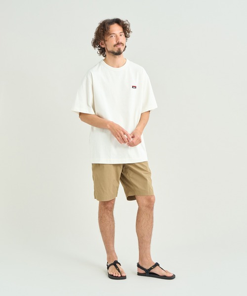 NANGA（ナンガ）の「ECO HYBRID BOX LOGO EMBROIDERY TEE / エコハイブリッド ボックスロゴ エンブロイダリー ティー（Tシャツ/カットソー・メンズ・ブラック/ホワイト/ライトグレー/イエロー/サーモンピンク/ダークネイビー・XL/L/M/S）」の20枚目の写真