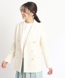 ◆【SALE/おしゃれな素材感】ストレッチジャージジャケット