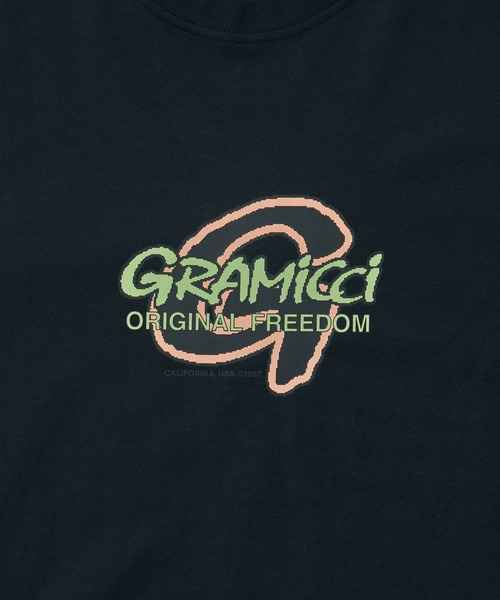 Gramicci（グラミチ）の「GRAMICCI/グラミチ PIXEL G TEE | ピクセルG Tシャツ（Tシャツ/カットソー・メンズ・ベージュ系その他/ホワイト/ブラック系その他・XL/M/S/L/XXL）」の5枚目の写真
