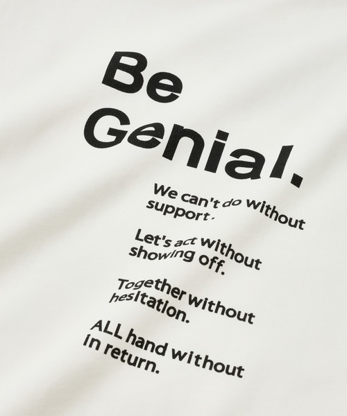 BARNYARDSTORM（バンヤードストーム）の「BARNYARDSTORM / ＧＥＮＩＡＬロンＴ（Tシャツ/カットソー・レディース・ホワイト/チャコール・S/M）」の11枚目の写真