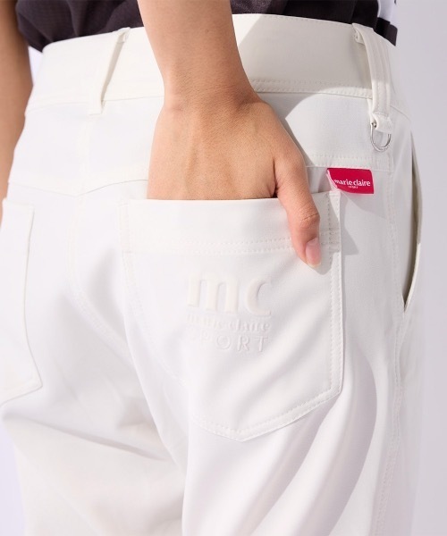 marie claire（マリ・クレール）の「【marie claire/マリ.クレール】レディースストレッチ9分丈　ゴルフ（その他パンツ・レディース・ホワイト/ブラック/ベージュ系その他/ピンク・X-LARGE/LARGE/MEDIUM/SMALL）」の14枚目の写真