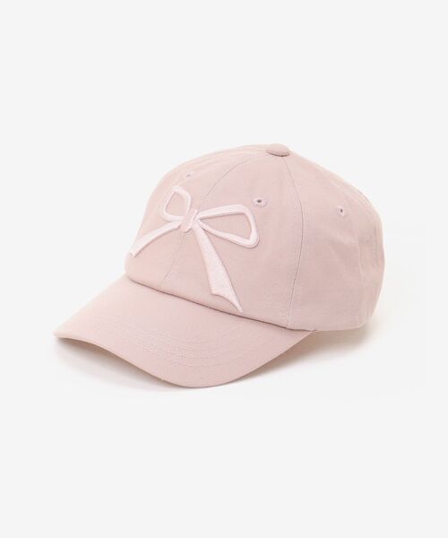 MAJESTIC LEGON(マジェスティックレゴン)の「リボンモチーフCAP(キャップ・レディース・オフホワイト/ピンク/ネイビー・FREE)」の12枚目の写真