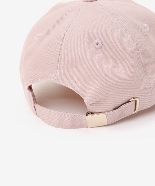 MAJESTIC LEGON(マジェスティックレゴン)の「リボンモチーフCAP(キャップ・レディース・オフホワイト/ピンク/ネイビー・FREE)」の6枚目の写真