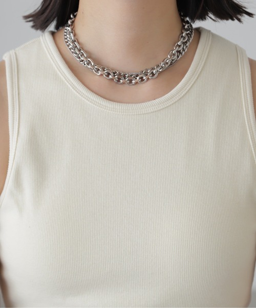 FREE'S MART(フリーズマート)の「カップ付きアメスリショート丈タンクトップ(カップ取り外し可)(タンクトップ・レディース・ピンク/ブラック/オフホワイト・FREE)」の10枚目の写真