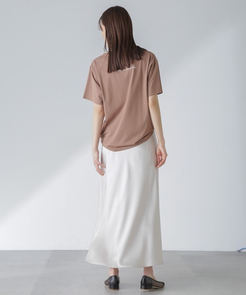 Odub（オーダブ）の「Odub/別注 プリントTシャツ（Tシャツ/カットソー・レディース・ホワイト/ブラウン/チャコール・FREE）」の18枚目の写真