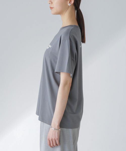 Odub（オーダブ）の「Odub/別注 プリントTシャツ（Tシャツ/カットソー・レディース・ホワイト/ブラウン/チャコール・FREE）」の20枚目の写真