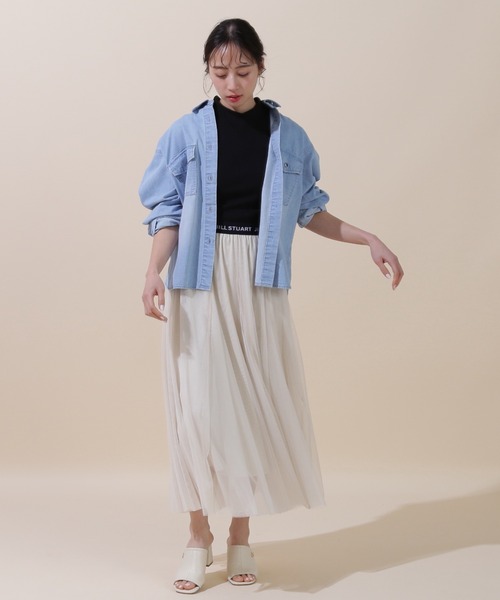 セール】◇ウエストロゴチュールスカート（スカート）｜JILL by