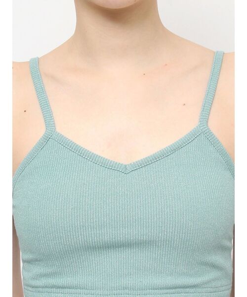 jouetie(ジュエティ)の「バックオープンラメブラレット(キャミソール・レディース・ブラック/シルバー/ピンク/ブルー/グリーン・MEDIUM)」の9枚目の写真