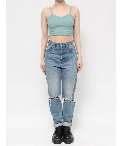 jouetie(ジュエティ)の「バックオープンラメブラレット(キャミソール・レディース・ブラック/シルバー/ピンク/ブルー/グリーン・MEDIUM)」の13枚目の写真