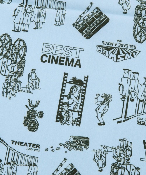 BAYFLOW（ベイフロー）の「BFモチーフハンカチ50×50cm（ハンカチ/ハンドタオル・レディース・ブラック/ライトブルー/ピンク/ベージュ・0）」の17枚目の写真