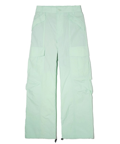 X-girl（エックスガール）の「LIGHTWEIGHT CARGO PANTS（カーゴパンツ・レディース・ブラック/ライトグリーン/ライトグレー・S/M）」の17枚目の写真