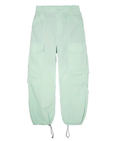 X-girl（エックスガール）の「LIGHTWEIGHT CARGO PANTS（カーゴパンツ・レディース・ブラック/ライトグリーン/ライトグレー・S/M）」の18枚目の写真