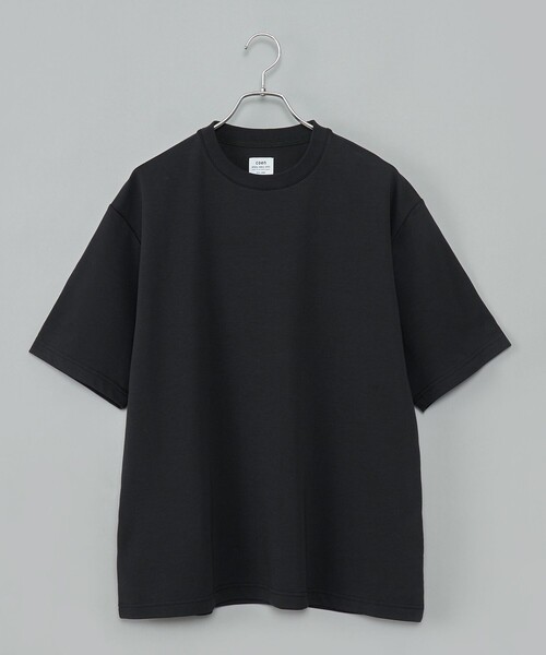 coen(コーエン)の「【RONEL】PLATINGワイドクルーネックTシャツ(Tシャツ/カットソー・メンズ・ブラック/ホワイト/ライトグレー/ネイビー・S/M/L/XL)」の3枚目の写真