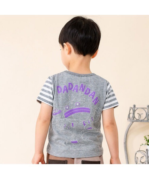 ANPANMAN KIDS COLLECTION(アンパンマンキッズコレクション)の「だだんだん顔ポケット半袖Tシャツ(Tシャツ/カットソー・キッズ・チャコール・90cm/100cm/110cm/120cm)」の6枚目の写真