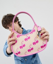エルゴ バッグ・Coachtopiaレザー・チェリー プリント