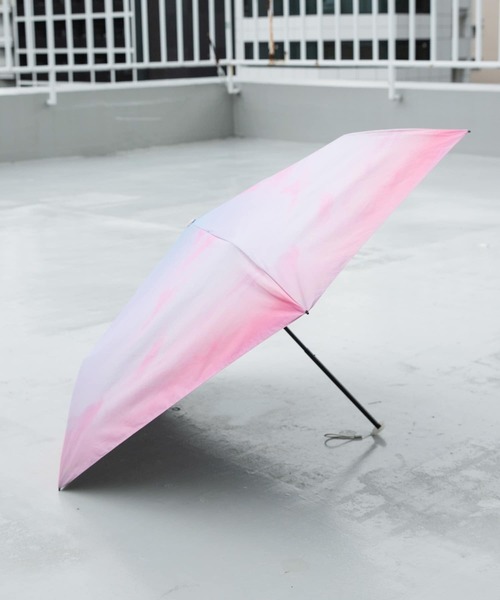 晴雨兼用】Wpc. 遮光軽量サンセットMINI（折りたたみ傘）｜SMELLY