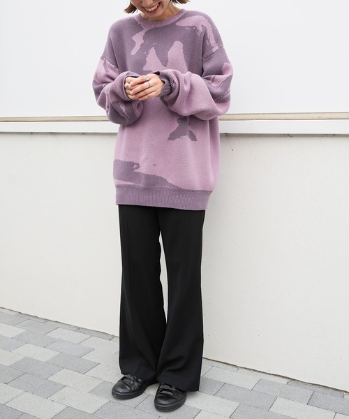 .ENDRECHERI.(エンドリケリー)の「長袖ニット(ニット/セーター・メンズ・ピンク系その他・FREE)」の6枚目の写真