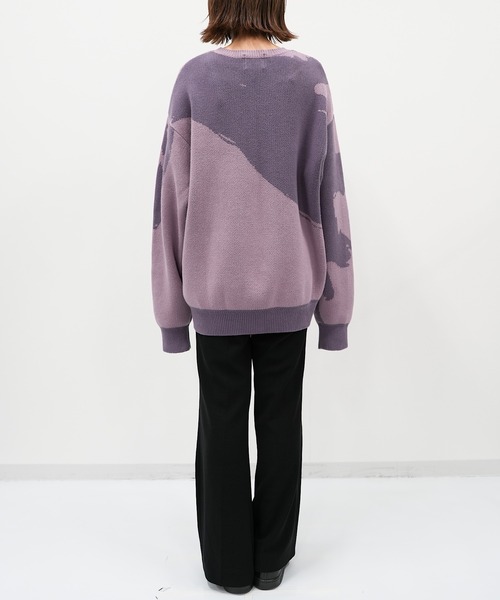 .ENDRECHERI.(エンドリケリー)の「長袖ニット(ニット/セーター・メンズ・ピンク系その他・FREE)」の2枚目の写真