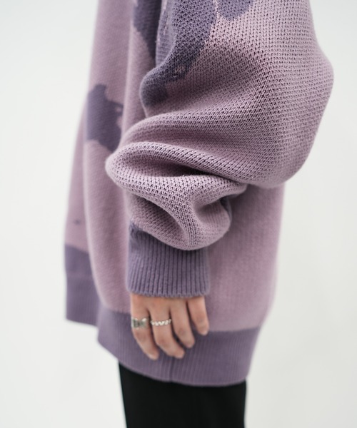 .ENDRECHERI.(エンドリケリー)の「長袖ニット(ニット/セーター・メンズ・ピンク系その他・FREE)」の3枚目の写真