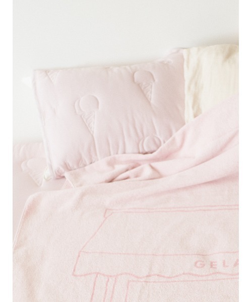 新品　ジェラートピケ　冷感パット　敷パット　アイスキルト　ダブル　ピンク gelato pique Sleep（ジェラートピケスリープ）の「【Sleep