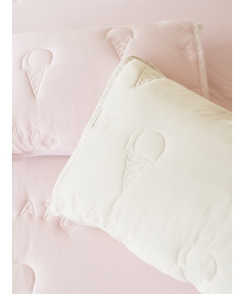 新品　ジェラートピケ　冷感パット　敷パット　アイスキルト　ダブル　ピンク gelato pique Sleep（ジェラートピケスリープ）の「【Sleep