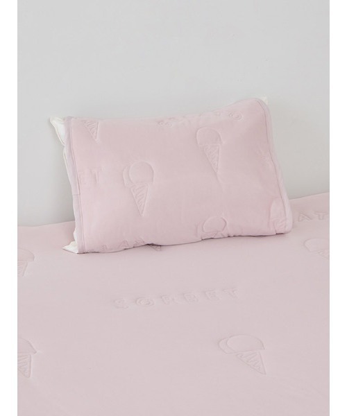 新品　ジェラートピケ　冷感パット　敷パット　アイスキルト　ダブル　ピンク gelato pique Sleep（ジェラートピケスリープ）の「【Sleep