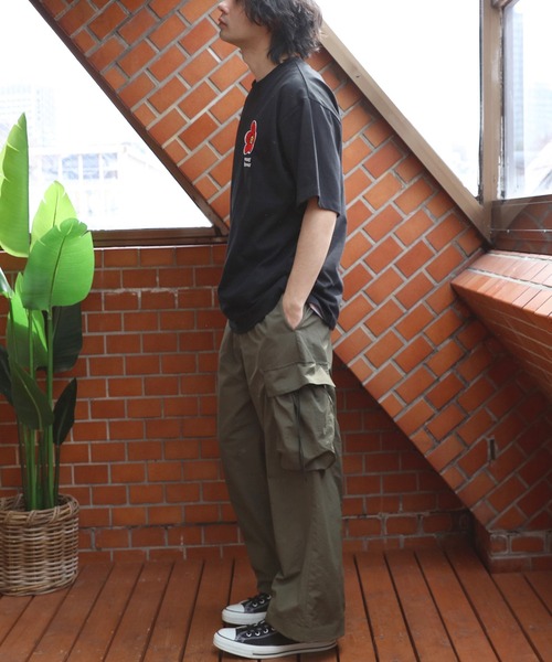 8(eight)(エイト)の「フラワーサガラ刺繍Tシャツ(Tシャツ/カットソー・メンズ・ミント/ブラック/オフホワイト・MEDIUM/LARGE)」の21枚目の写真