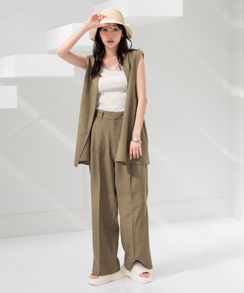 LOWRYS FARM（ローリーズファーム）の「ペーパーガラＨＡＴ　994075（ハット・レディース・ブラウン/ベージュ・FREE）」の7枚目の写真