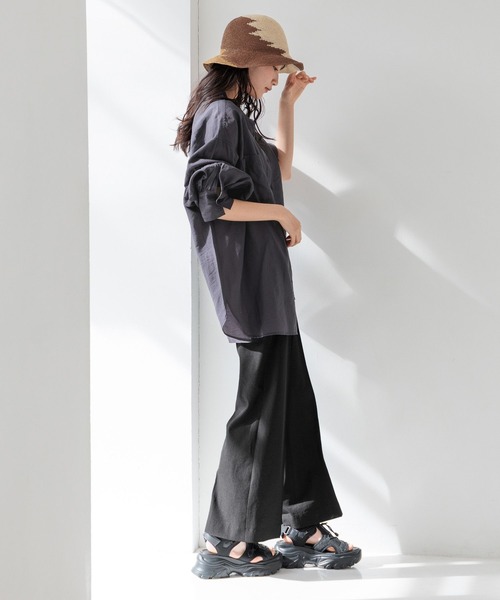 LOWRYS FARM（ローリーズファーム）の「ペーパーガラＨＡＴ　994075（ハット・レディース・ブラウン/ベージュ・FREE）」の12枚目の写真