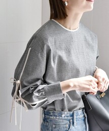 SHIPS any（シップス エニィ）の「SHIPS any: リネン ミックス 千鳥柄