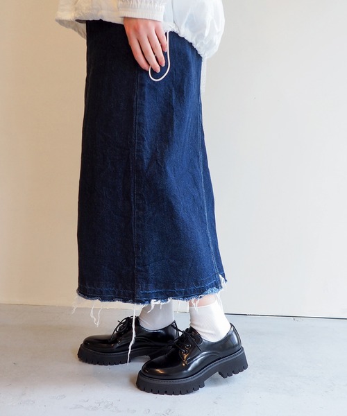 byあしながおじさん（バイアシナガオジサン）の「晴雨兼用│レースアップシューズ　8710575（レインシューズ・レディース・ピンクベージュ/クリアブラック・LL/S/M/L）」の20枚目の写真